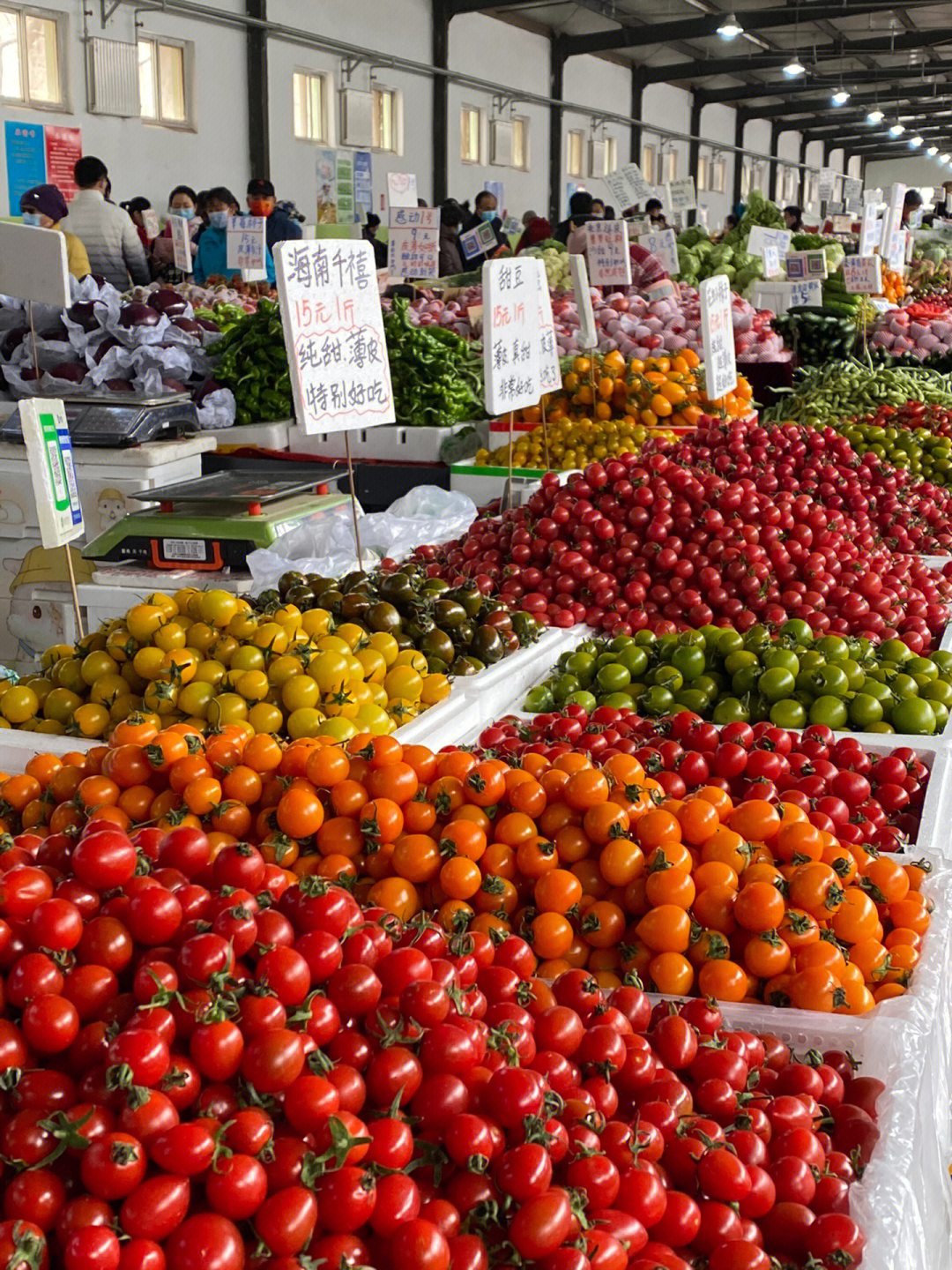 北京海淀宝藏菜市场各类蔬菜水果