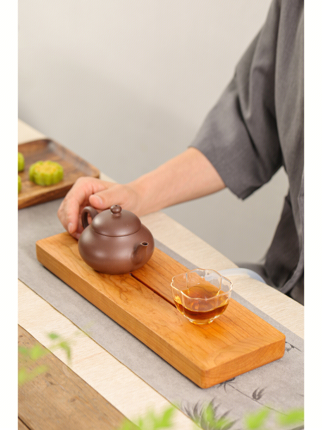 干泡茶台的布置方法图片