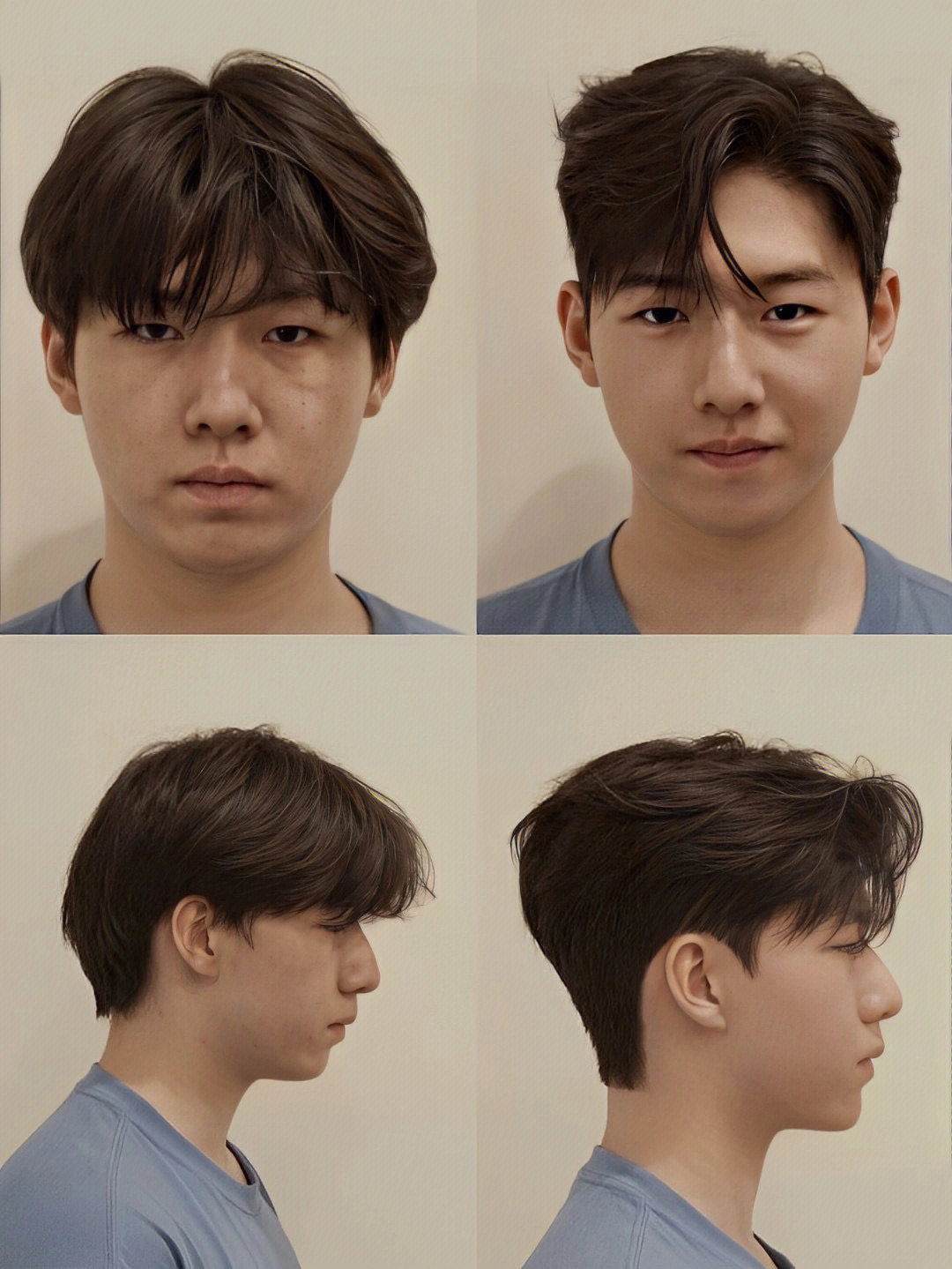王嘉尔同款发型 易打理的一款发型国潮服贴烫 针对男生头形脸型私人