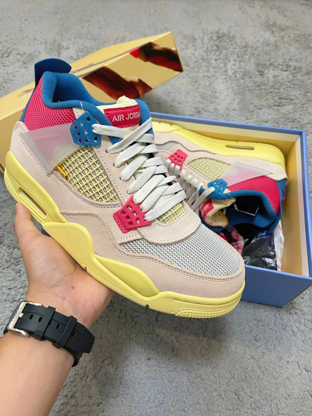 aj4union后跟图片