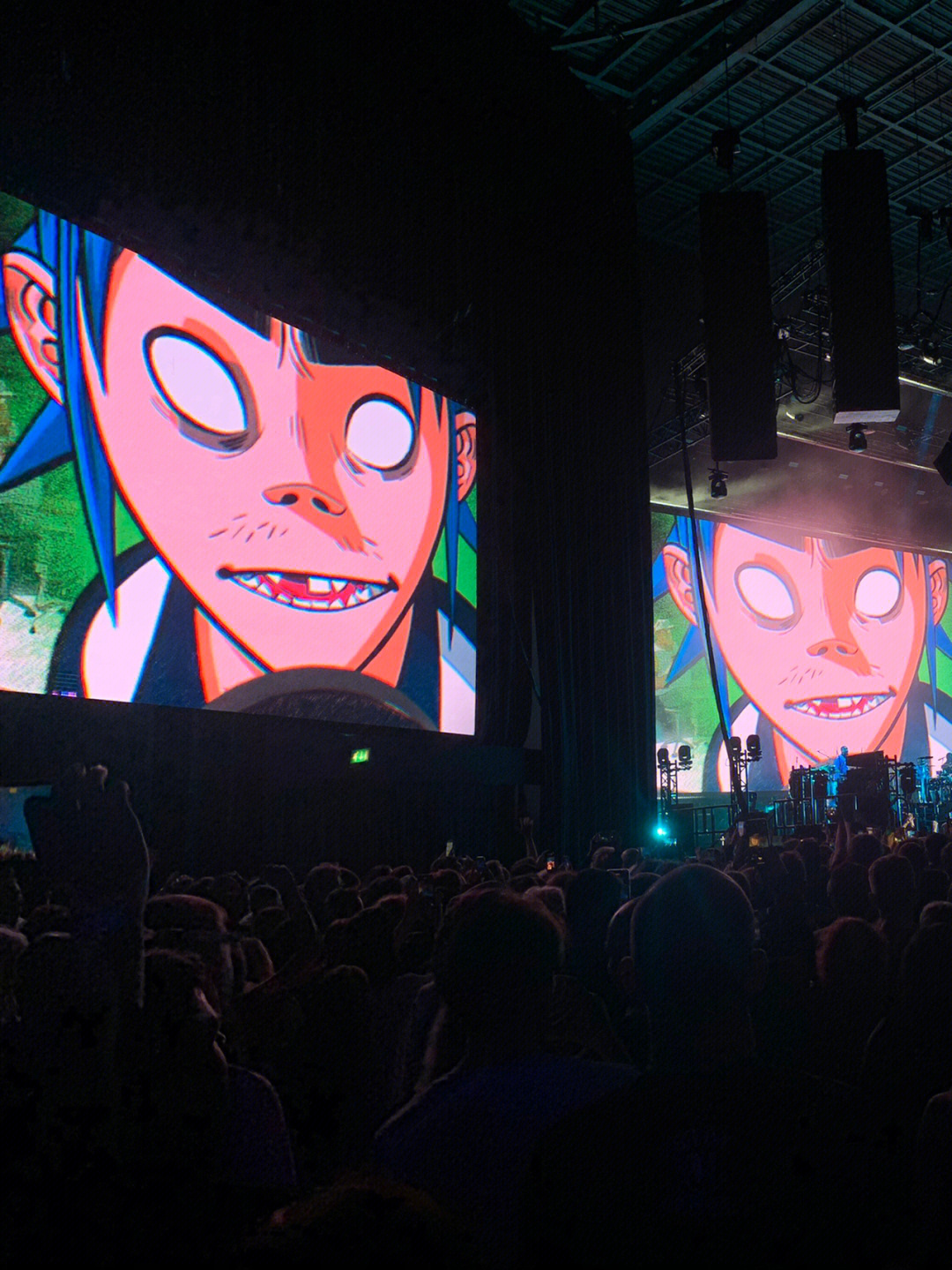 gorillaz都柏林演唱会