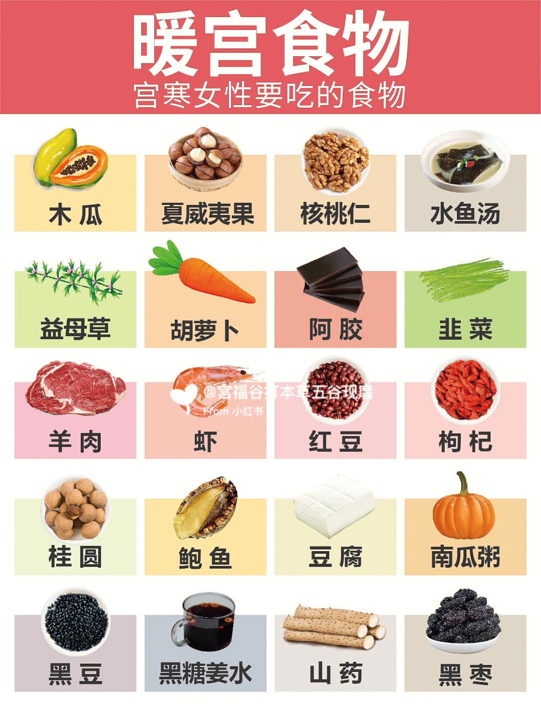 宫寒别担心75女生们暖宫食物吃起来75