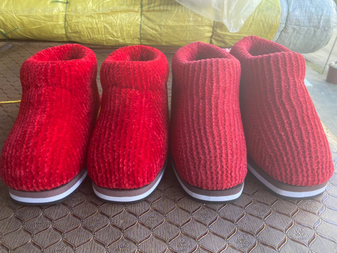 码数不限,款式不限,都是手工编织的#棉鞋#冬天棉鞋#手工钩织