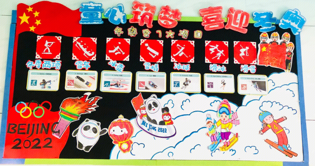 幼儿园中国风环创解说图片