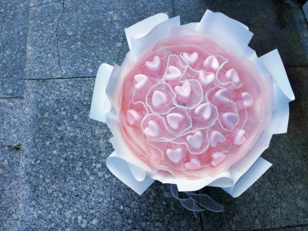 果冻花束制作方法图片