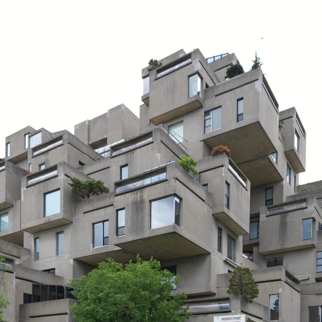 habitat67平面图图片