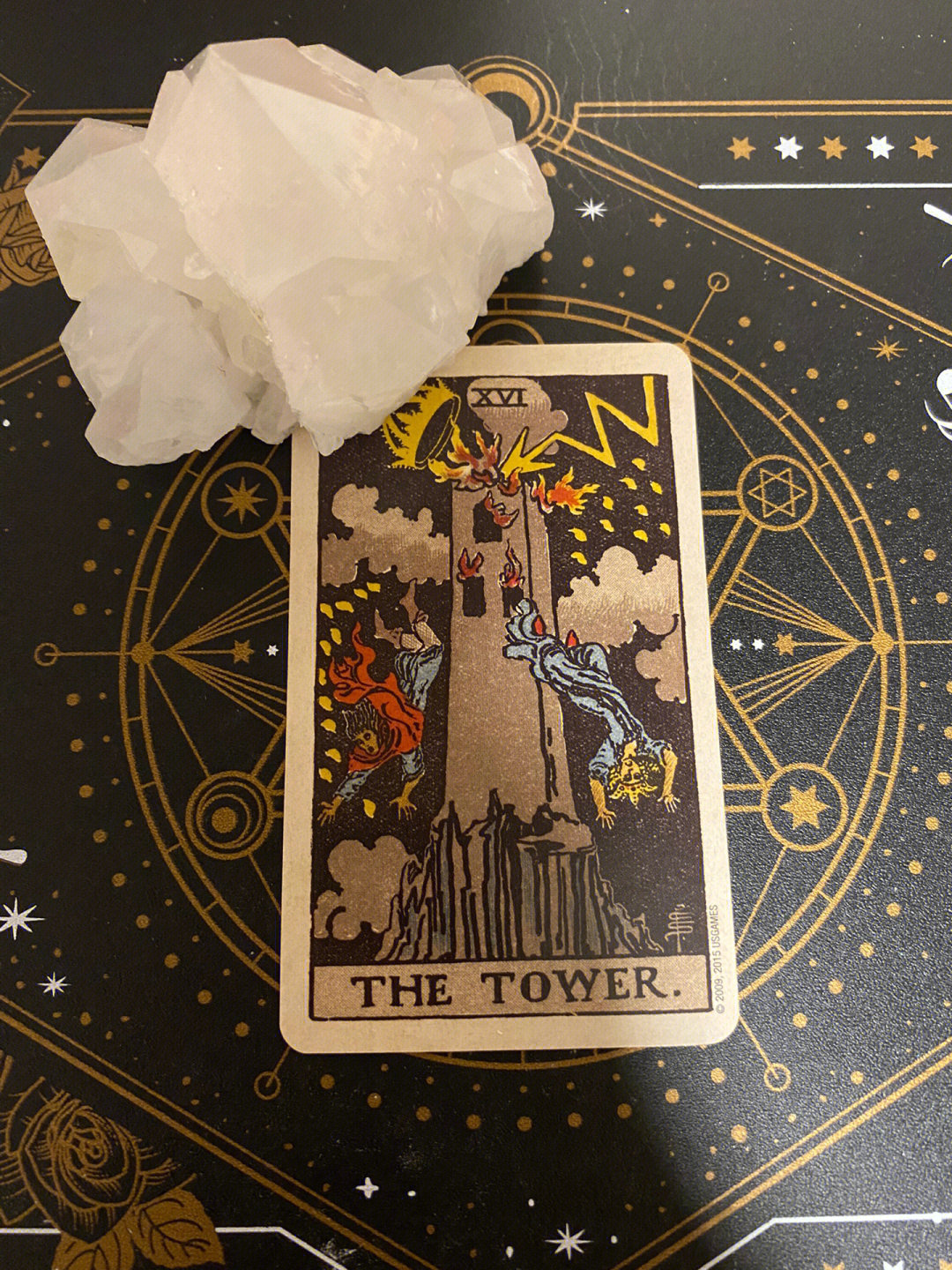 thetower塔罗牌图片