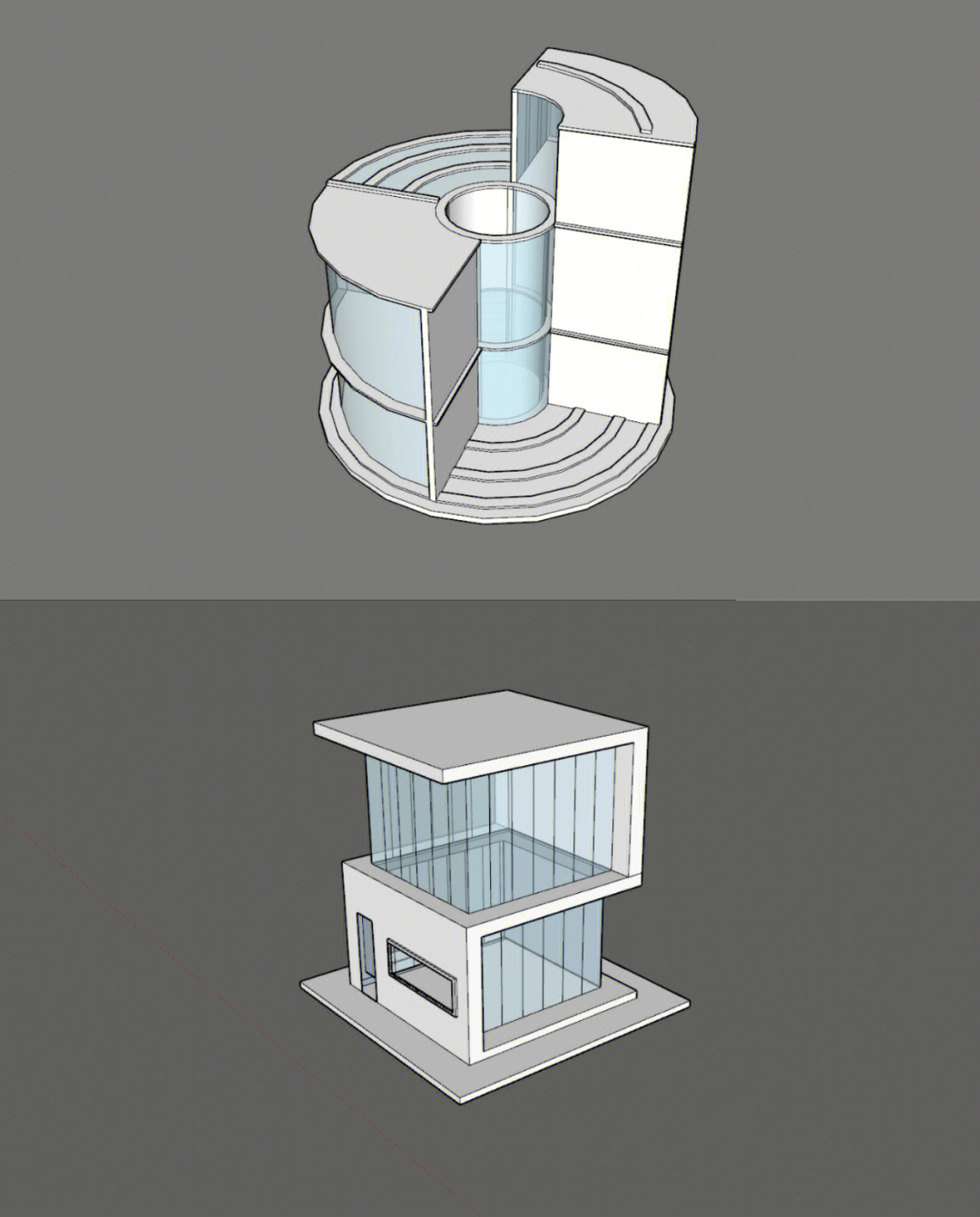 建筑形体构成手法图片