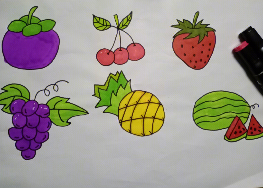 水果图画单个图片
