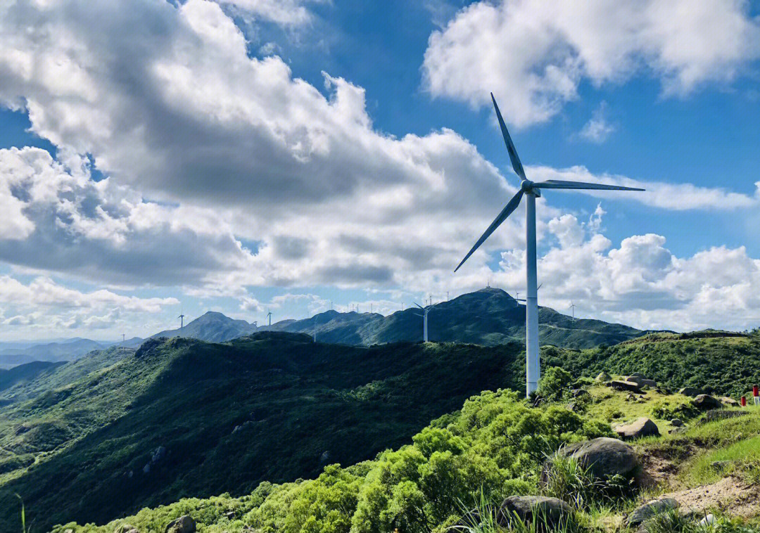 闸坡风车山图片