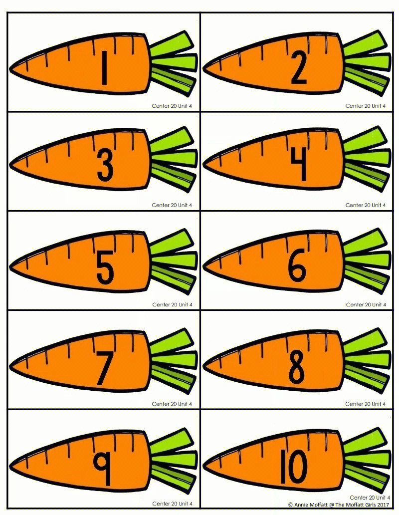 1到10数字点子图图片图片