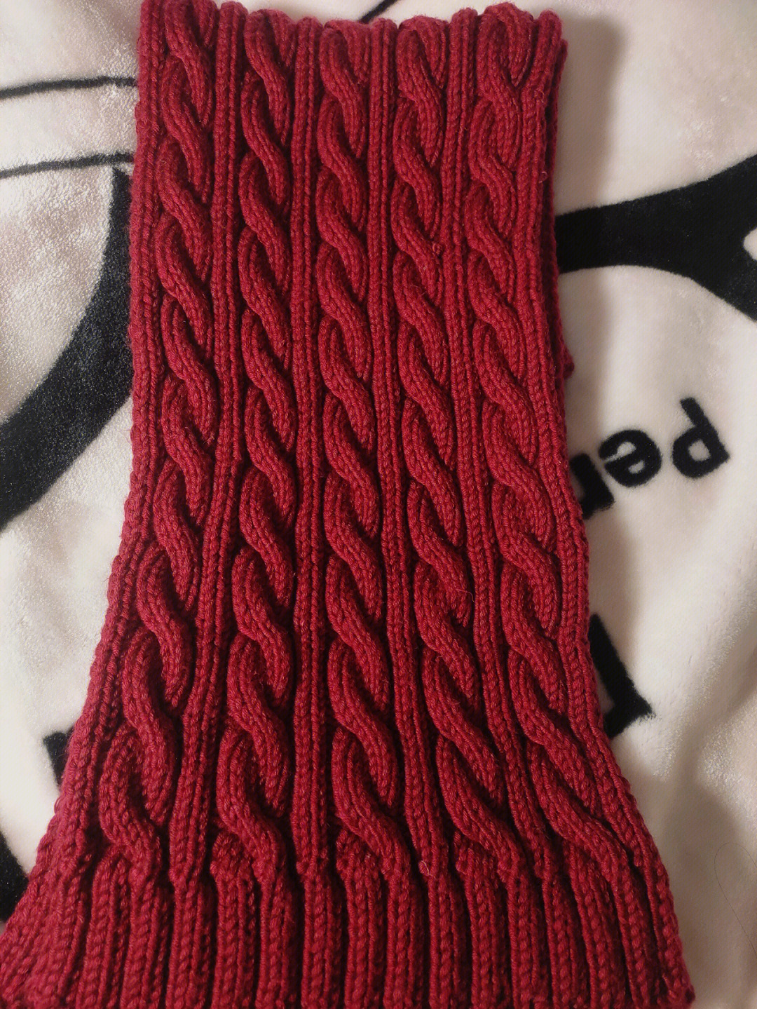 围巾编织教程
