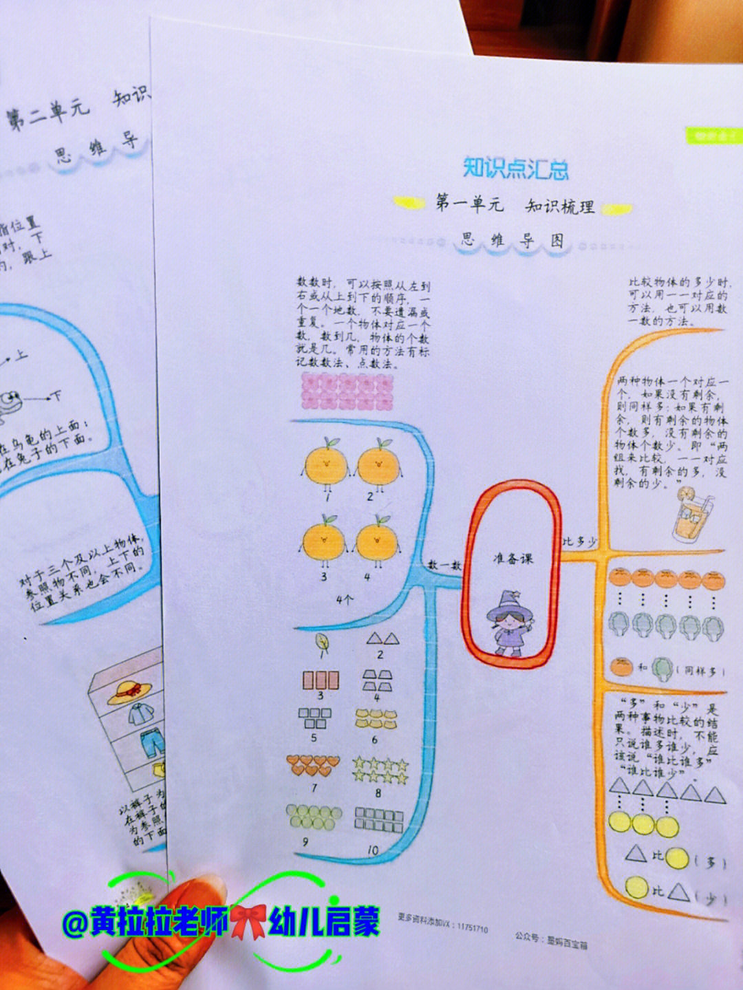 一年级数学知识要点思维导图