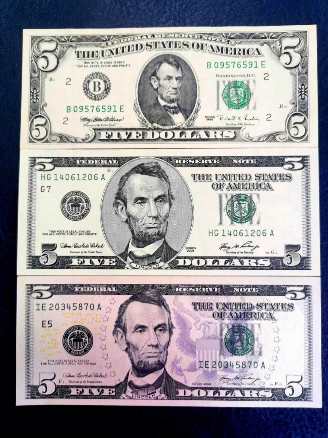 美国纸币面额图片