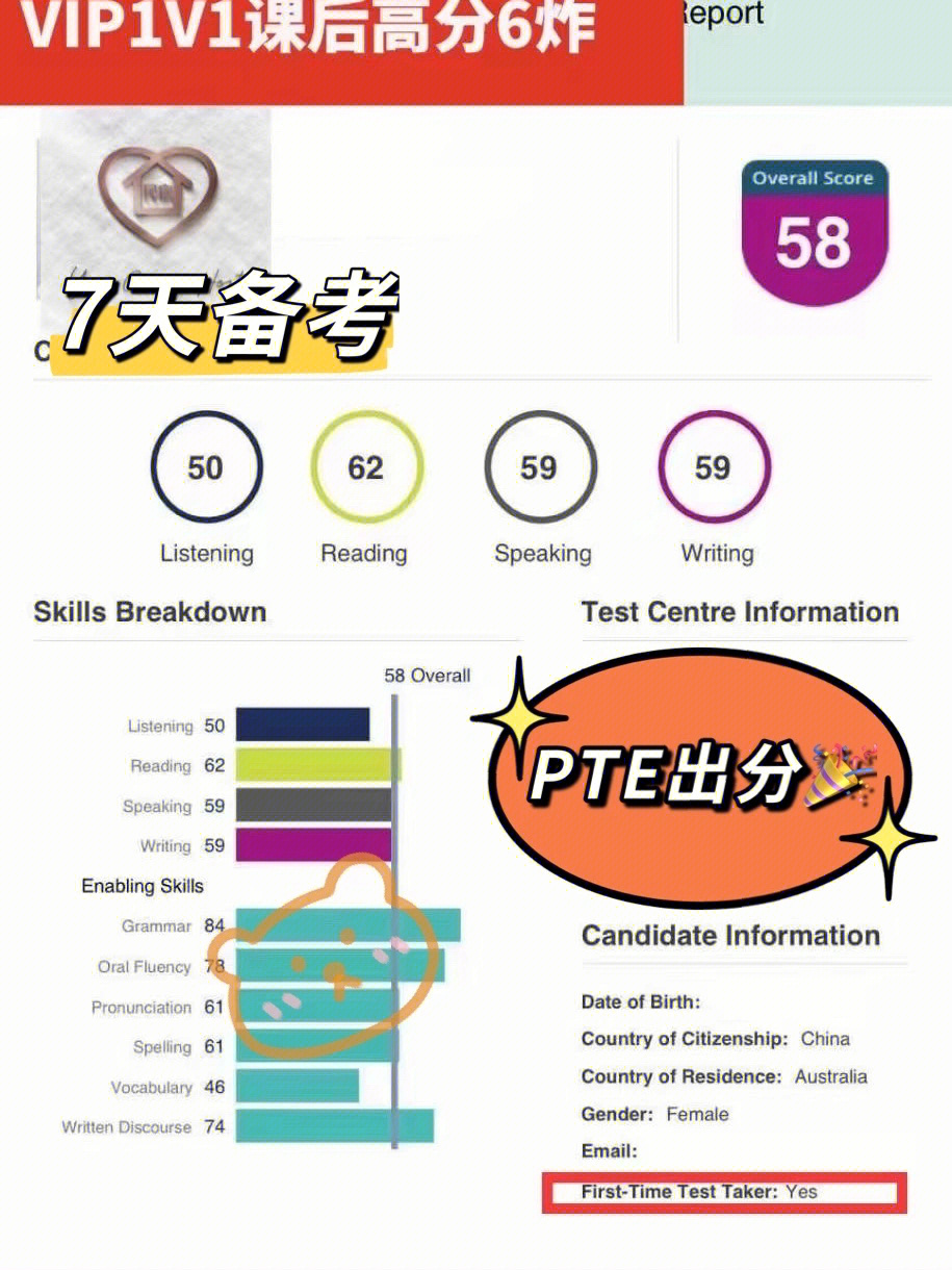 pte7天备考出分