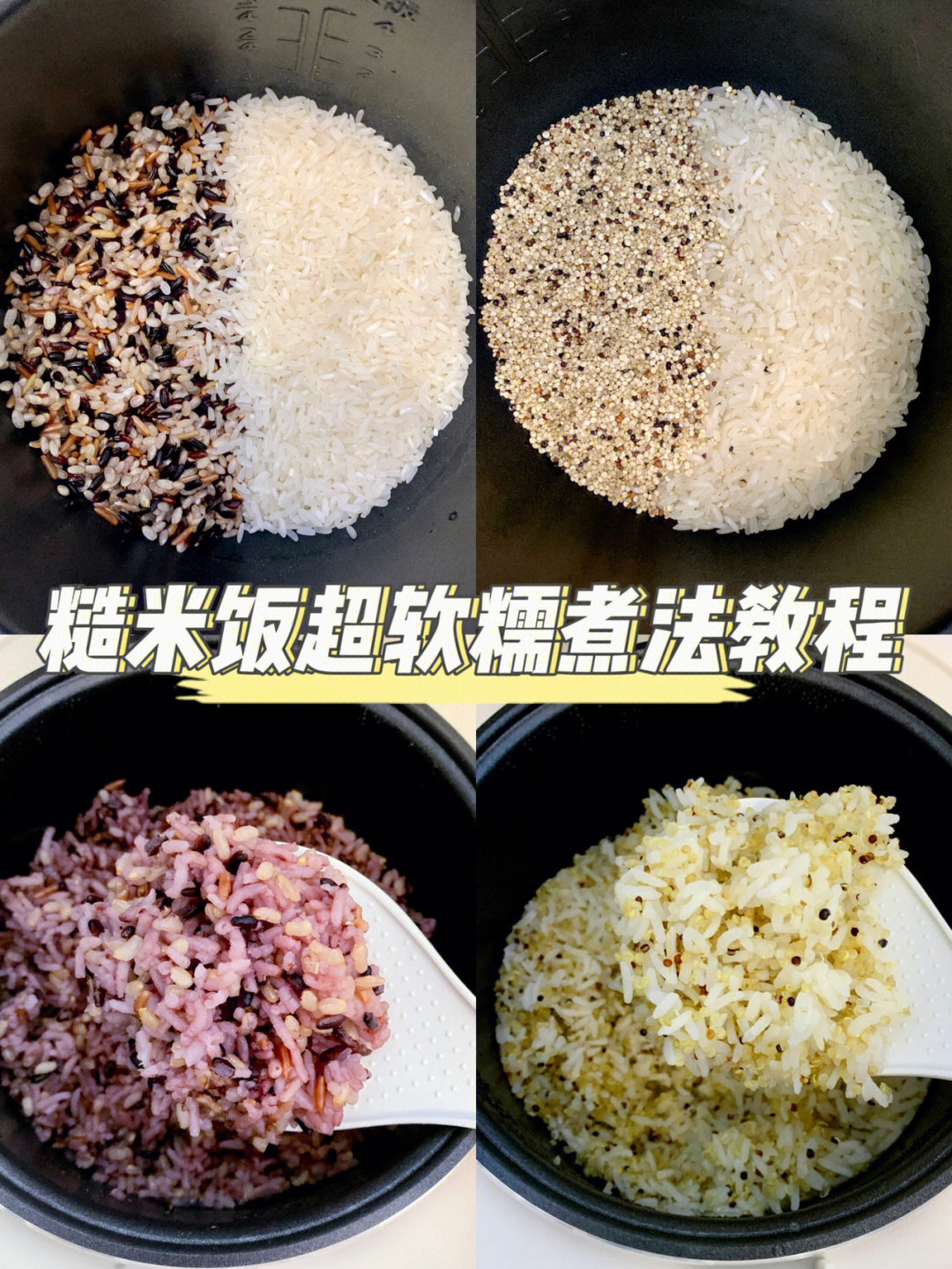 糙米饭做饭图片
