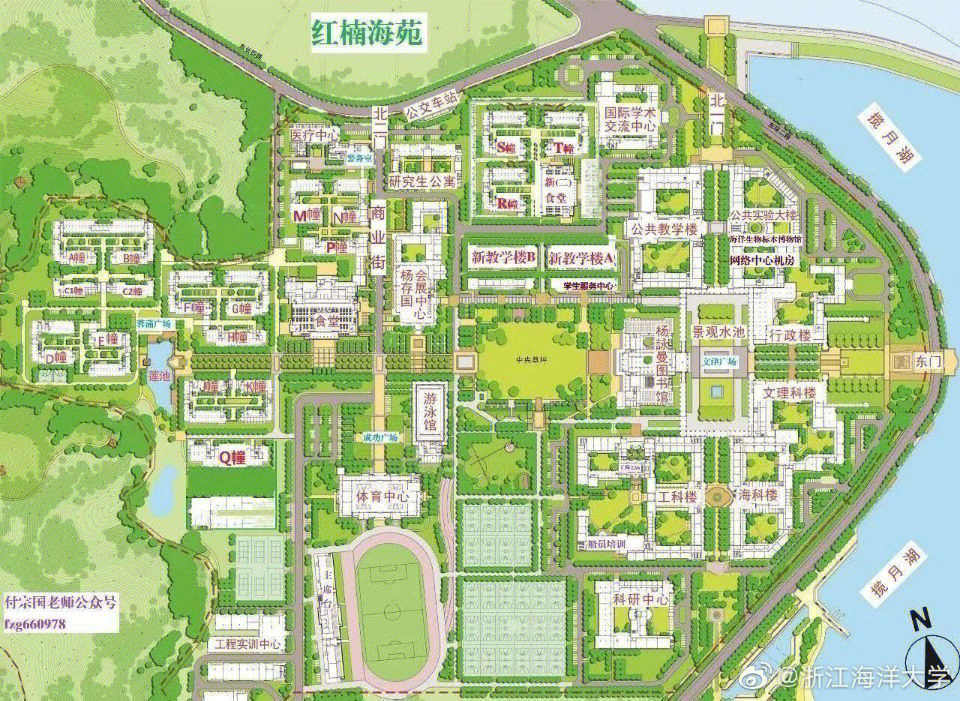 浙江海洋大学全景图图片