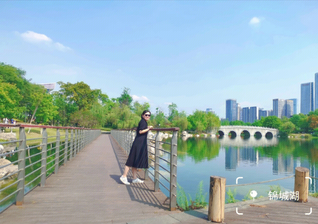 锦城湖公园导览图图片