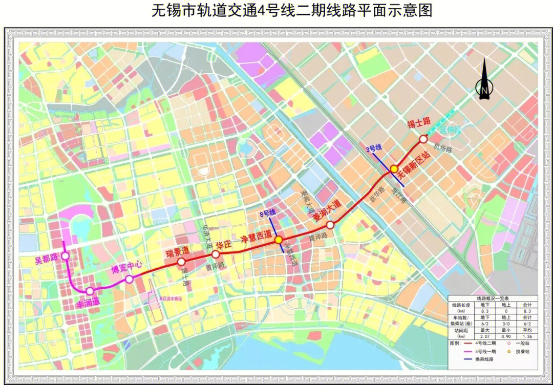 无锡地铁1234号线路图图片