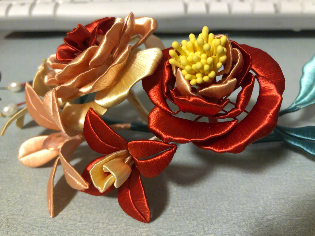 玫瑰花的折法卷心图片