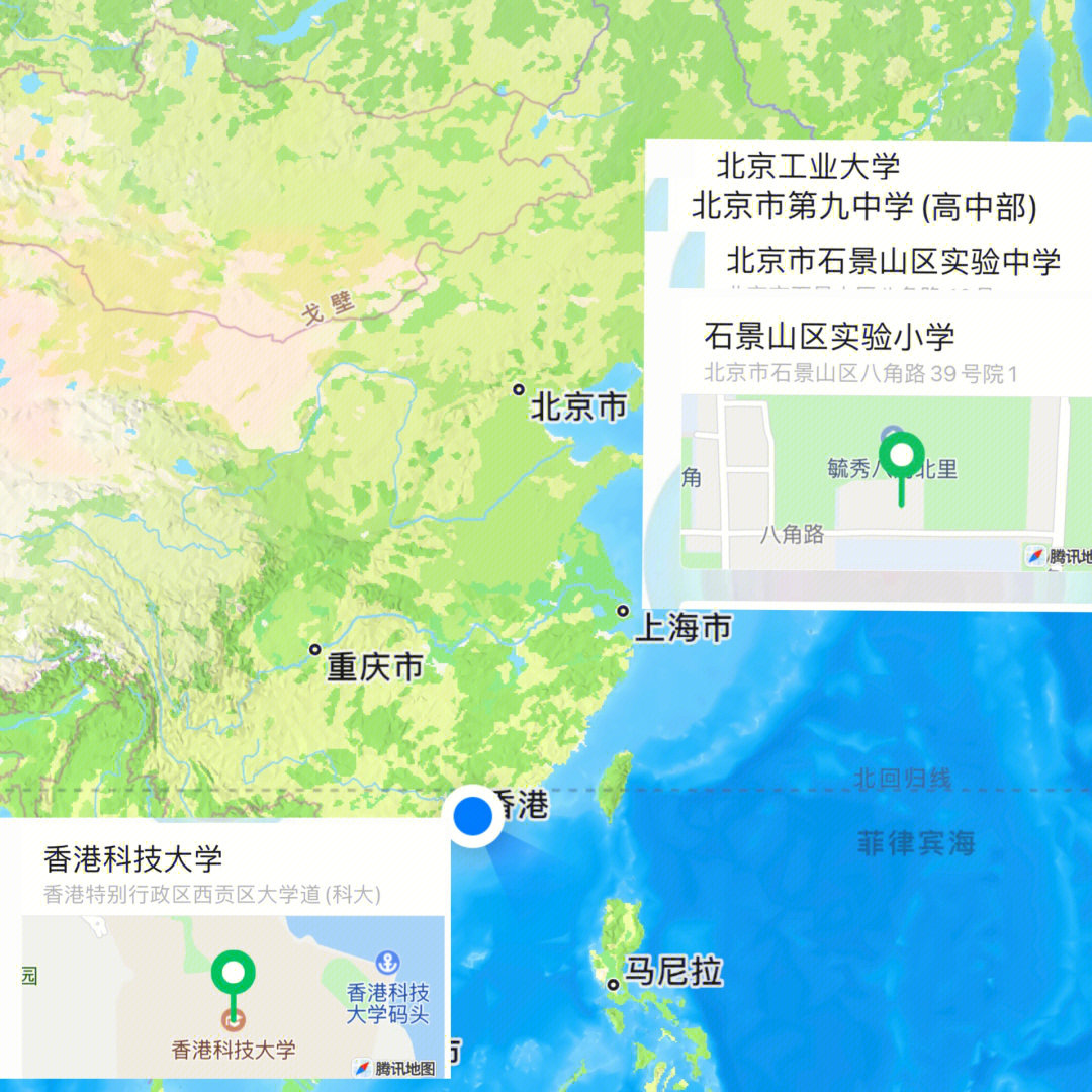 香港科技大学地图图片