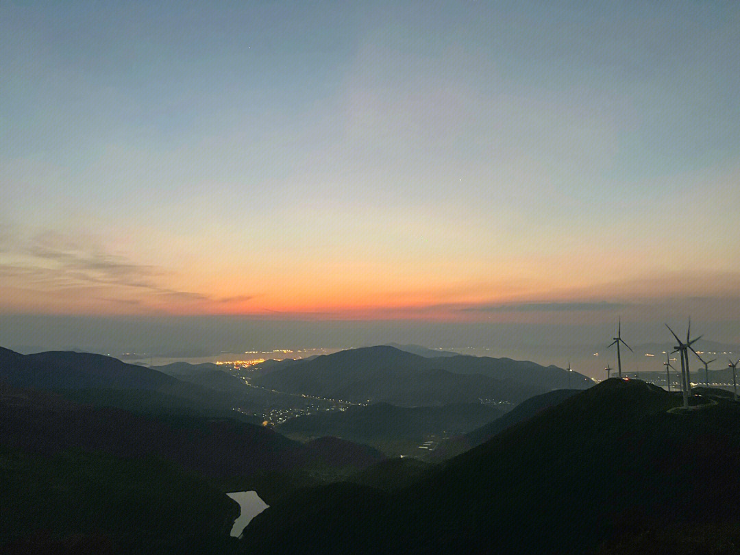 北仑福泉山日出云海