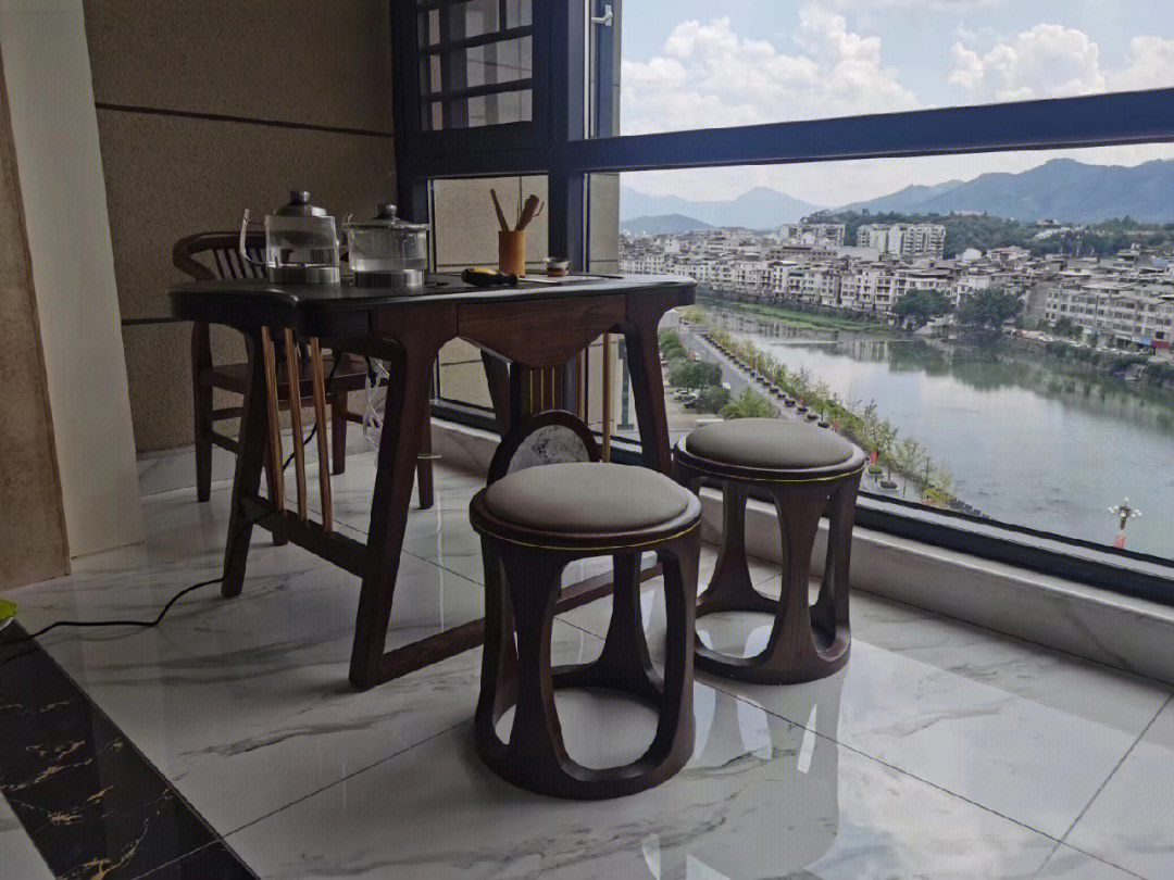 阳台设个泡茶桌效果图图片