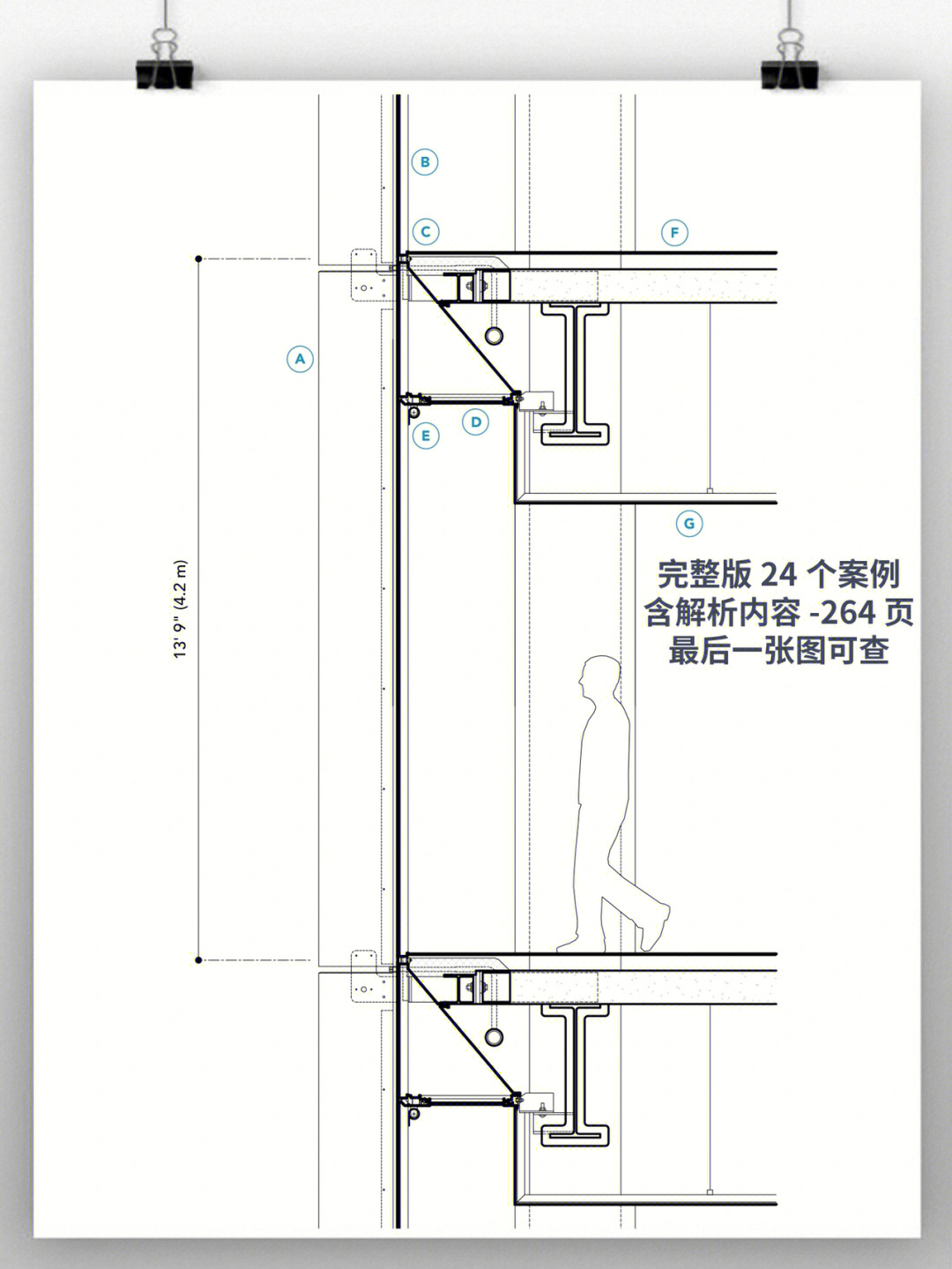 建筑立面幕墙构造图解