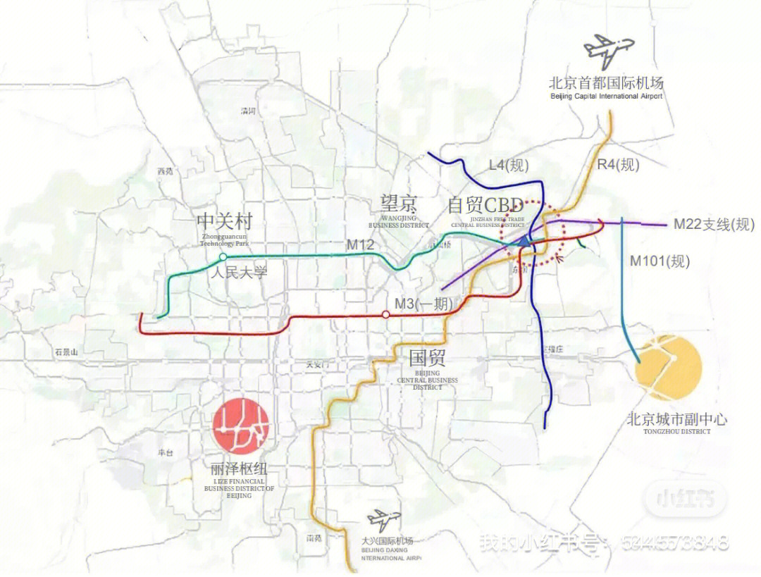 北京地铁23号线线路图图片