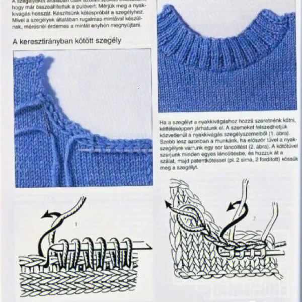 分享适合新手的毛衣领口的各种缝制方法