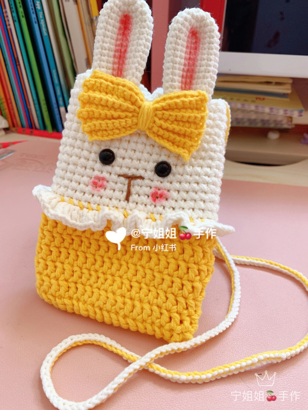 兔子包包的编织方法图片