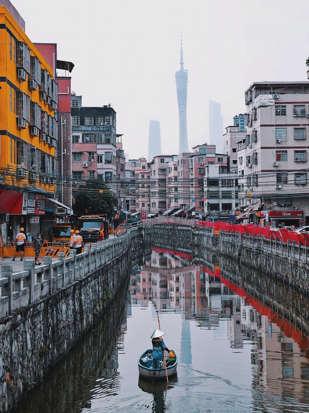 广州大塘城中村