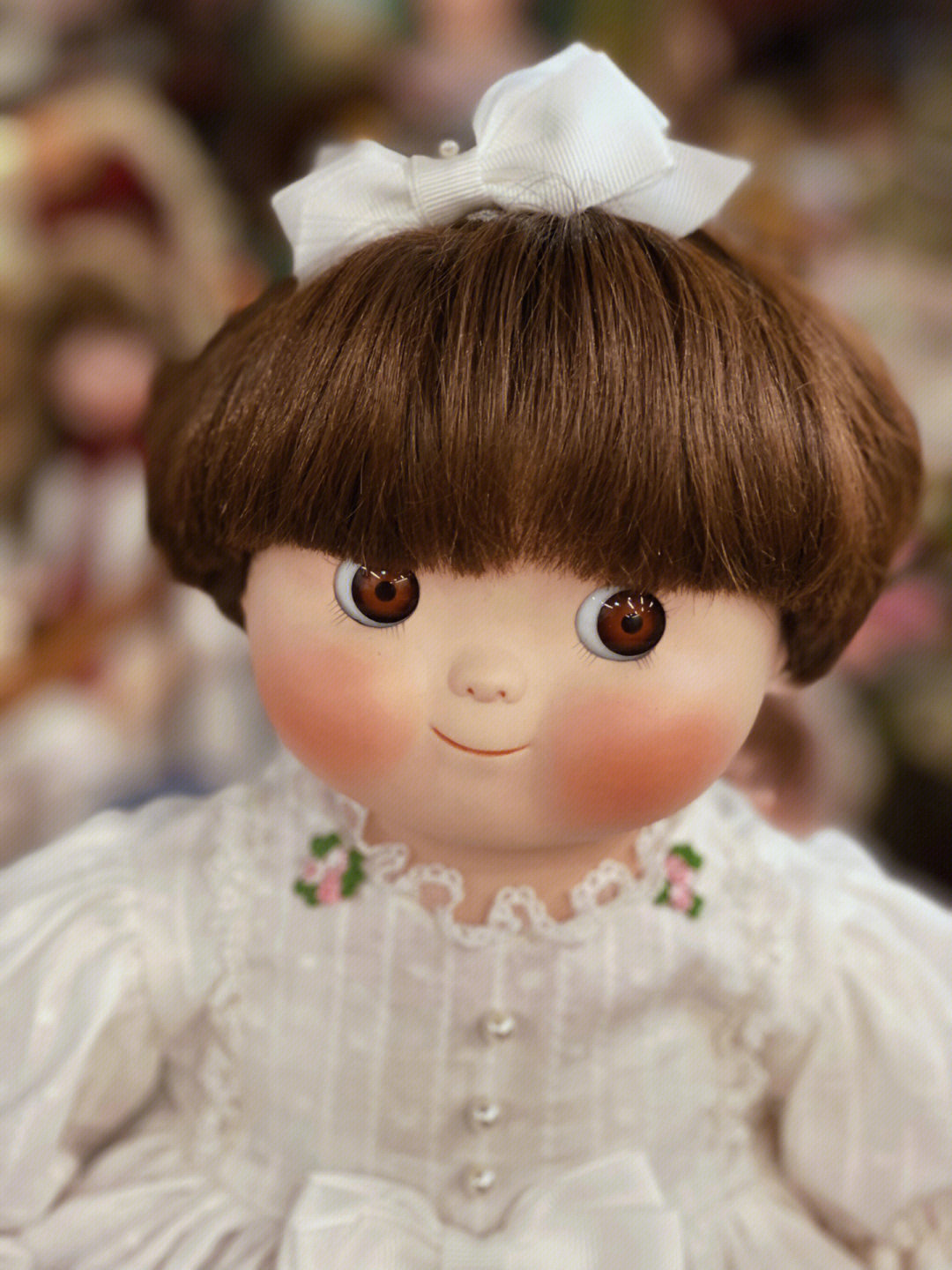 多莉音乐古董陶瓷娃娃