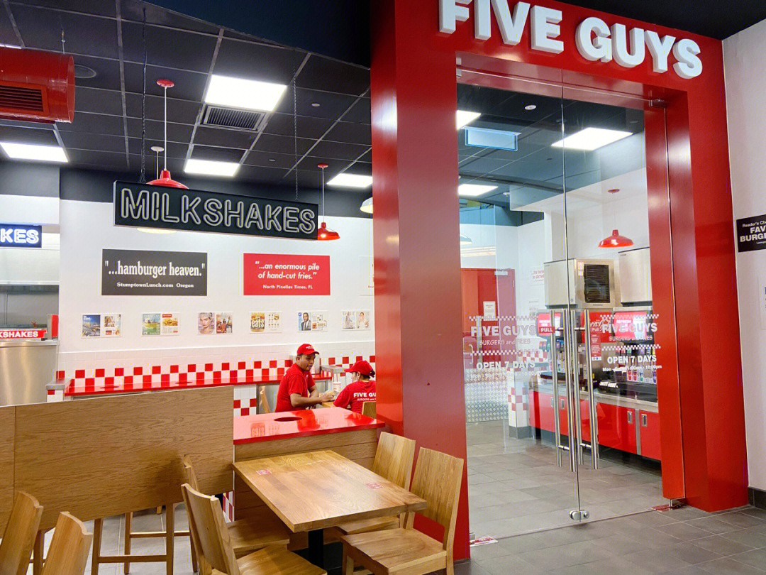 有点失望的fiveguys