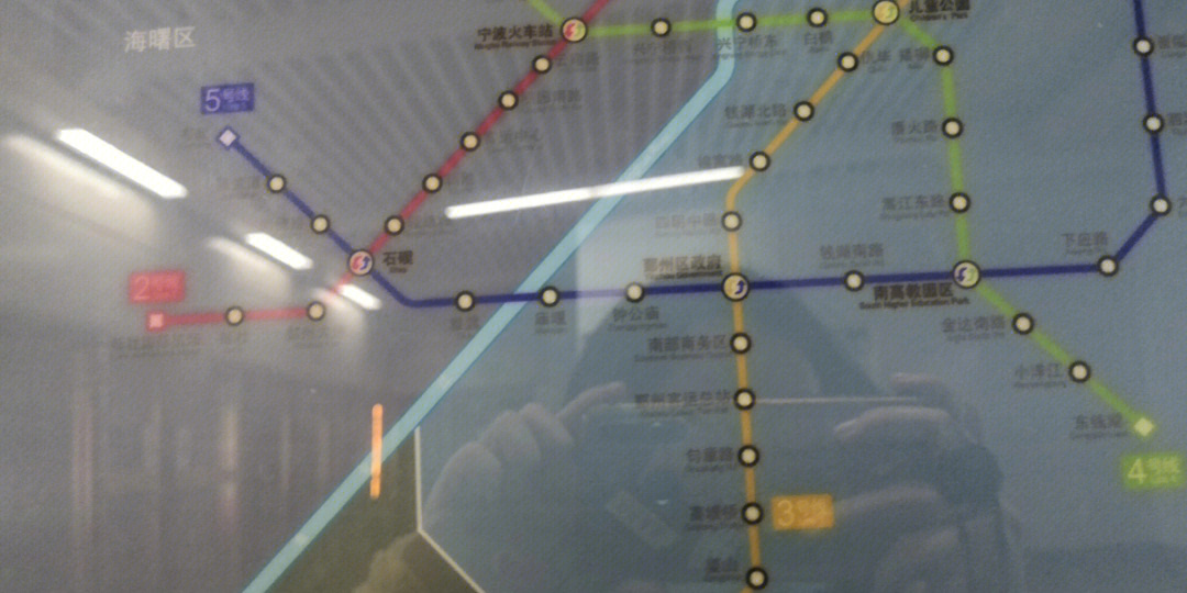 宁波地铁5号线路图图片