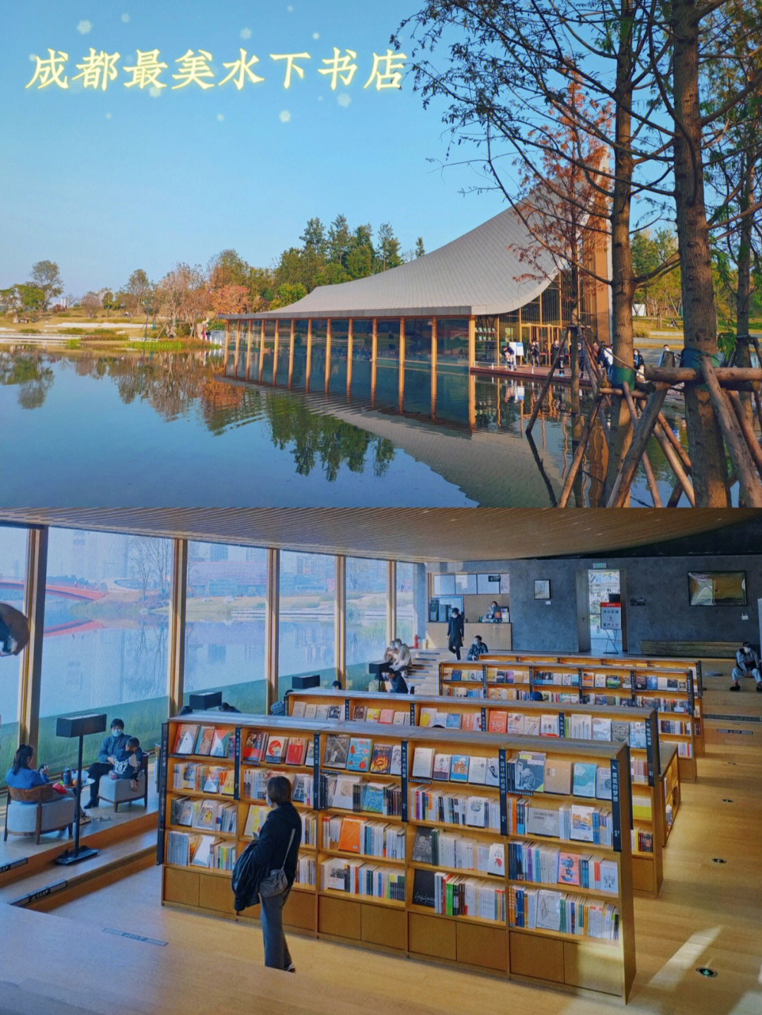 成都兴隆湖最美书店图片