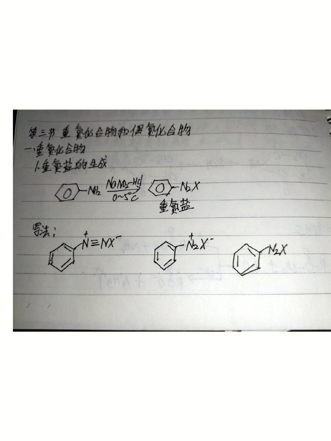 重氮化合物和偶氮化合物