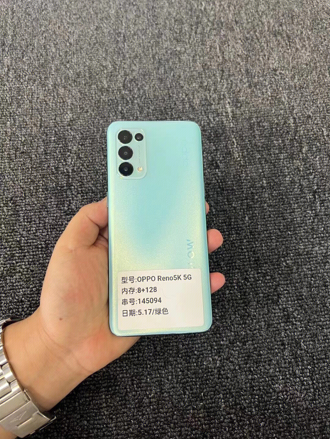 oppo reno5k 8-128 99新 1399#opporeno5k