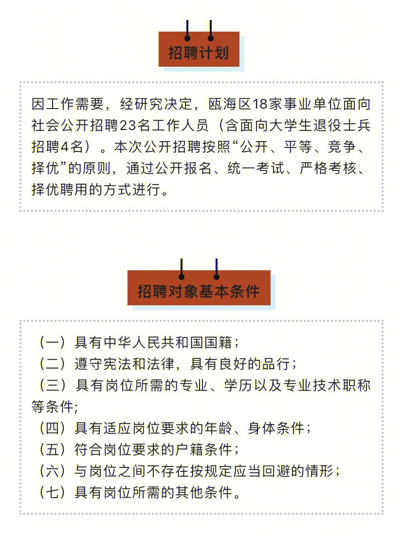 事业编制温州事业单位招23人考职测综应