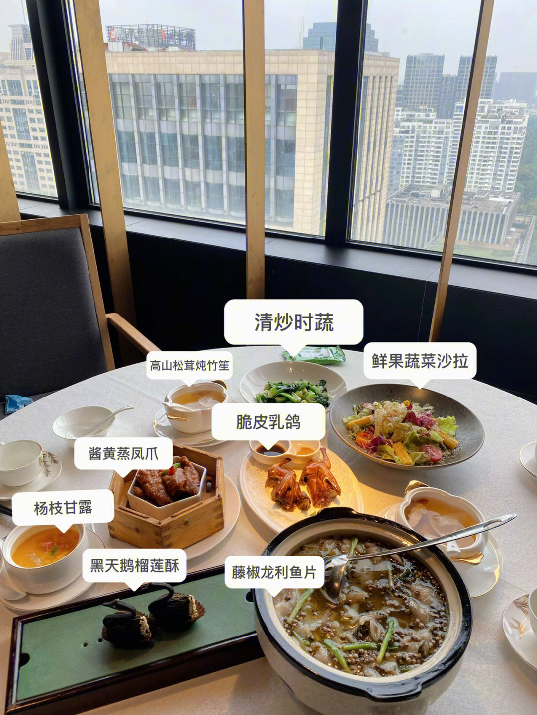 杭州大厦美食图片