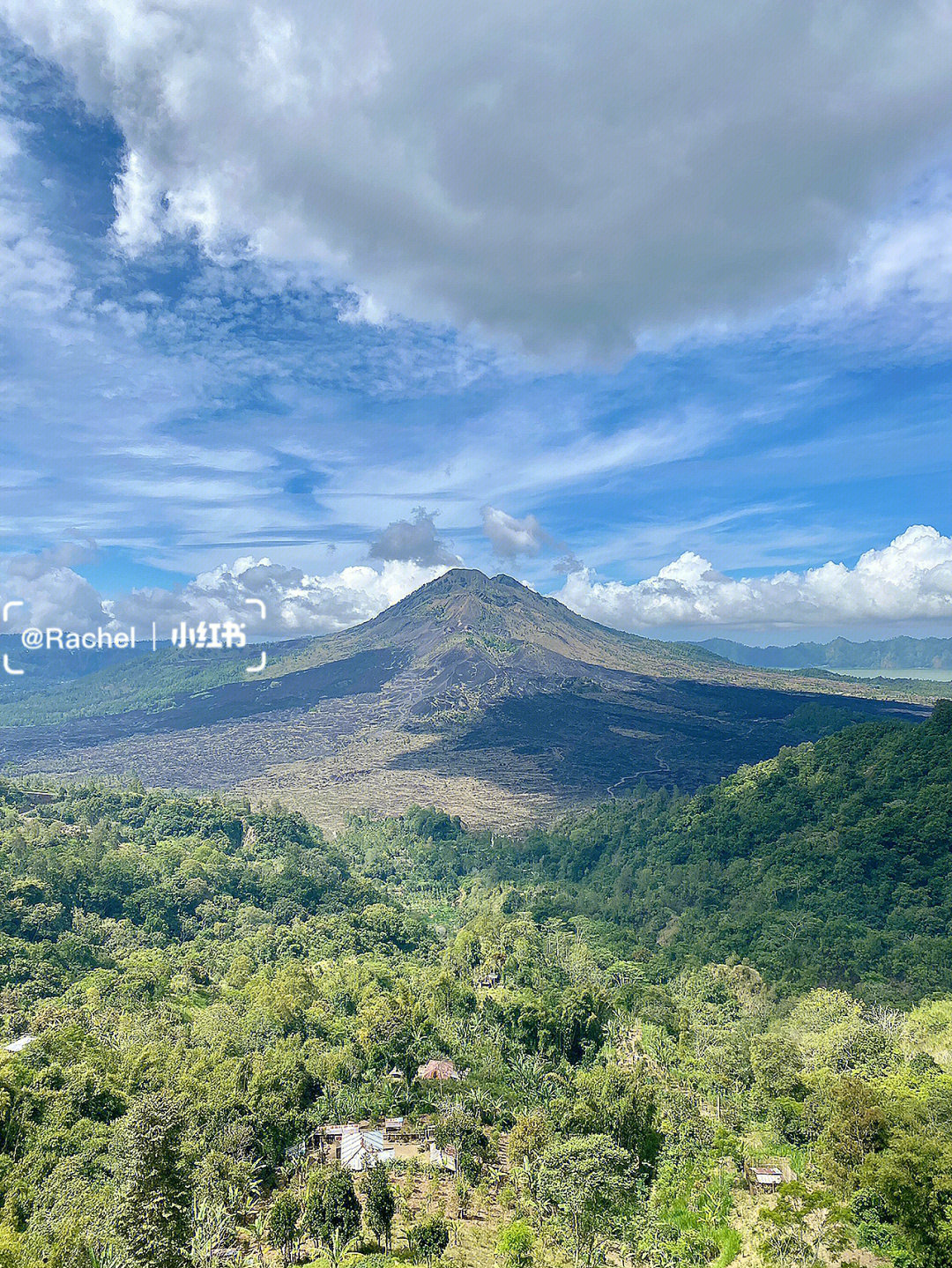 巴厘岛美景绝美火山view