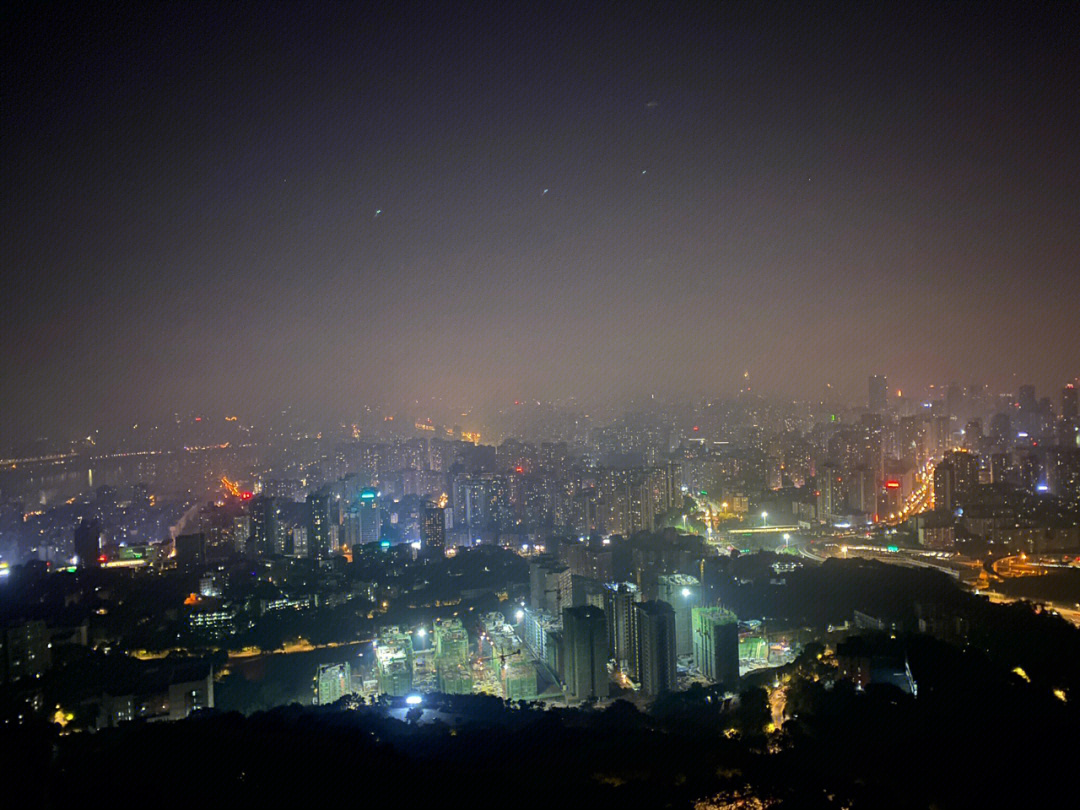 今日打卡分享壹华里夜景公园