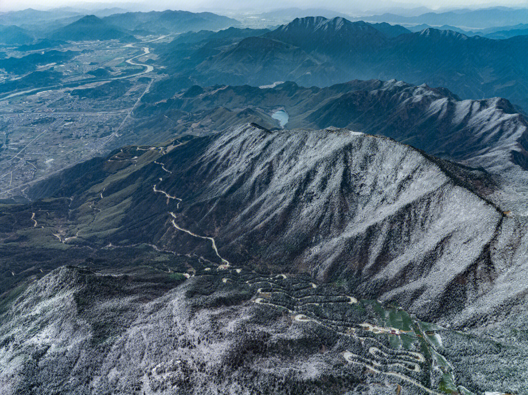 安基山和括苍山图片