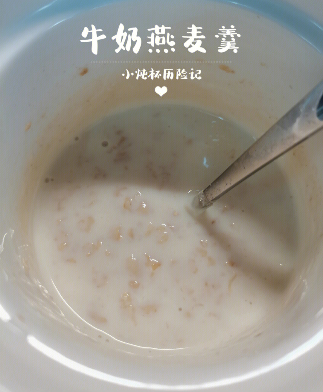 电炖杯一人食牛奶燕麦羹05