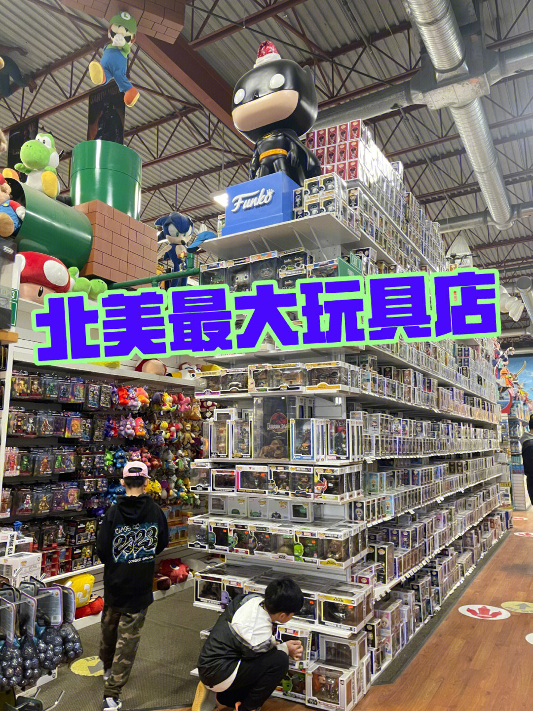 北美最大玩具店没人能空手出来