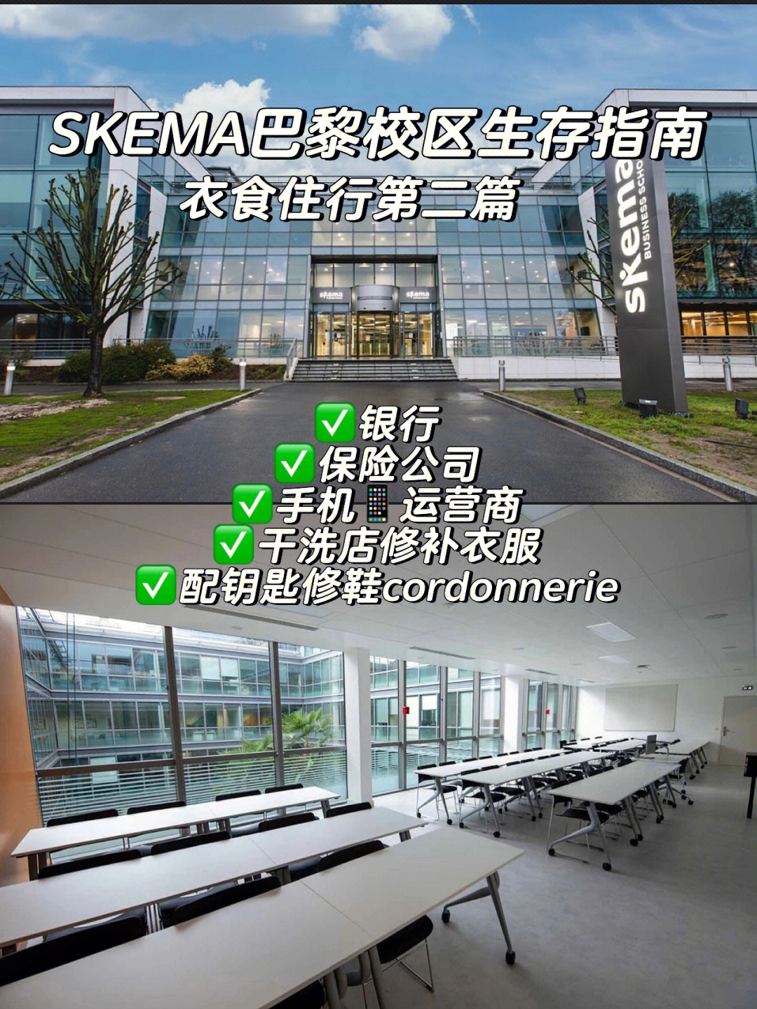 skema巴黎校区生存指南之衣食住行第二篇