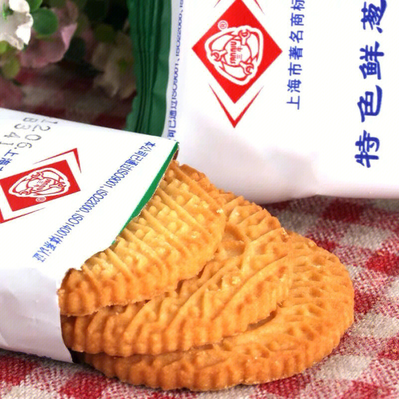 老式一枝花饼干图片