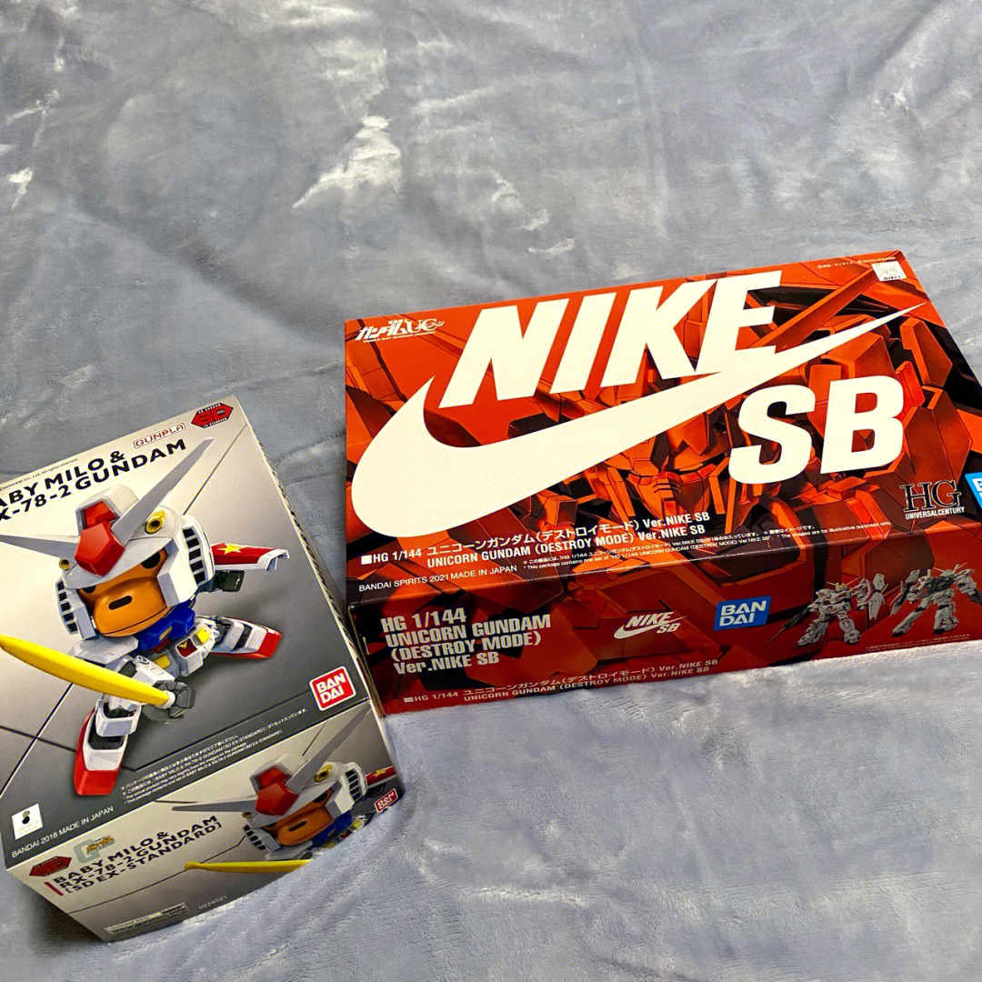 nikesb独角兽bapexrx78sd高达