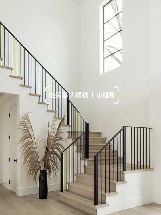 极简现代楼梯扶手栏杆定制设计