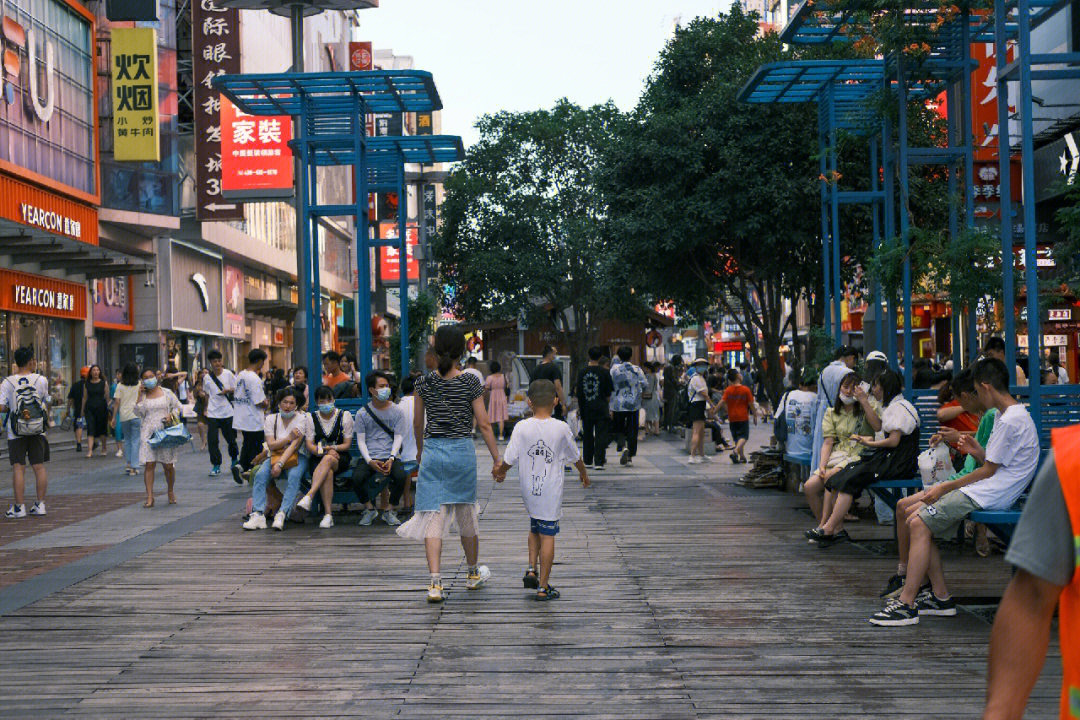 长沙黄兴路步行街